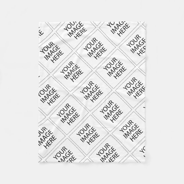 Couverture Polaire Votre image ici (Devant)