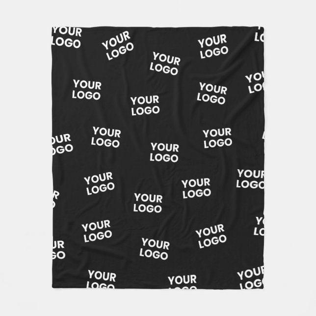 Couverture Polaire Votre image, logo d'entreprise ou tout autre desig (Devant)