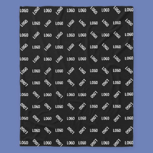 Couverture Polaire Votre logo/image Matelas géométrique moderne uni