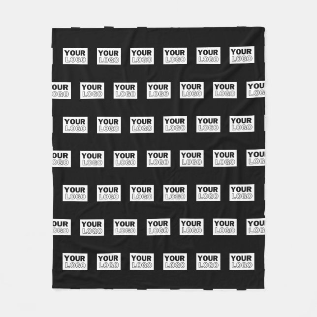 Couverture Polaire Votre logo ou votre conception | Arrière - plan de (Devant)