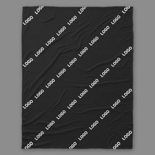 Couverture Polaire Votre logo, votre design ou votre photo en diagona