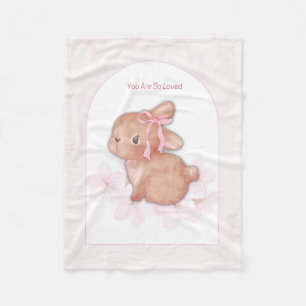 Couverture Polaire Vous Êtes Si Amoureux Lapin Impression Nourritur