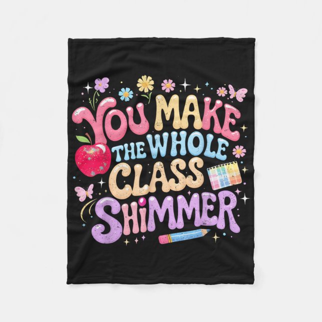 Couverture Polaire Vous faites tout l'ensemble Cl scintiller Cadeau d (Devant)