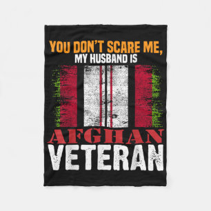 Couverture Polaire Vous N'Avez Pas Peur De Moi Mon Mari Est Afghan Vé