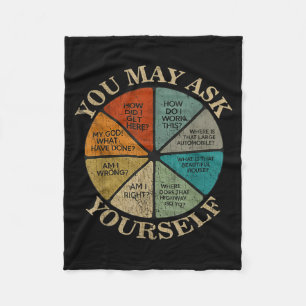 Couverture Polaire Vous pouvez vous demander Vintage
