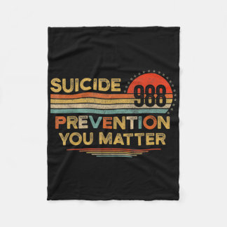 Couverture Polaire Vous Problème 988 Prévention du suicide Prévention