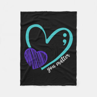 Couverture Polaire Vous Problème Prévention Suicide Sensibilisation T