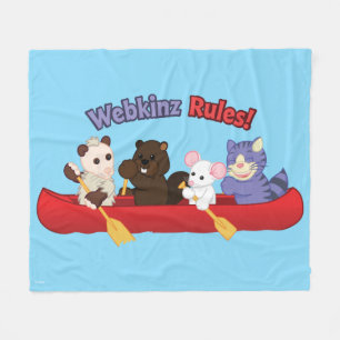 Couverture Polaire Voyage de canoë de règles de Webkinz   Webkinz