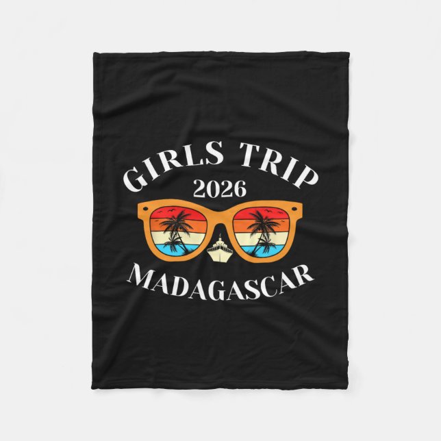 Couverture Polaire Voyage de filles 2026 Madagascar Spring Break 2026 (Devant)