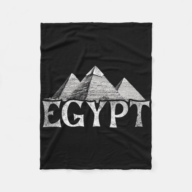Couverture Polaire Voyage en Egypte Pyramides de vacances  (Devant)