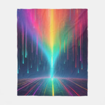 Voyage en goutte arc-en-ciel