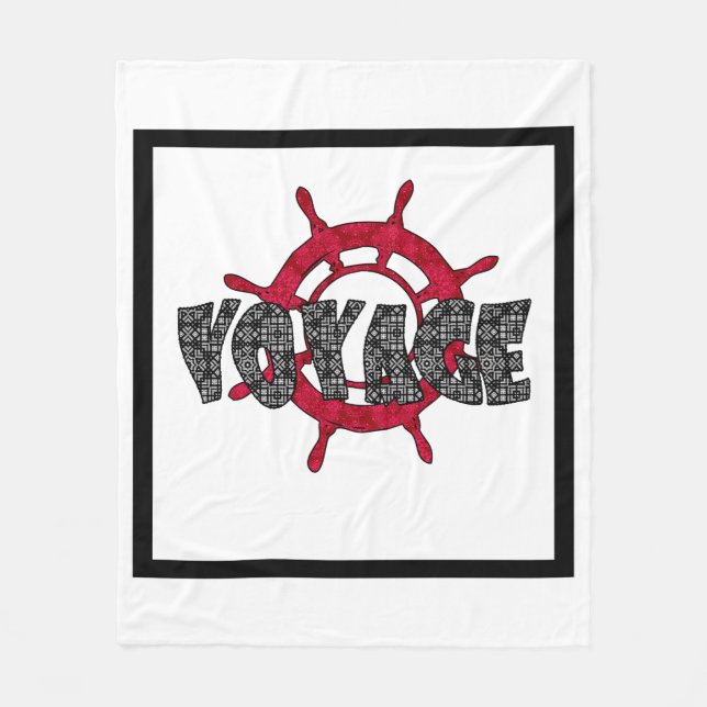 Couverture Polaire Voyage, mer (Devant)
