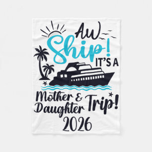 Couverture Polaire Voyage mère fille 2026 Croisière Vacances Maman Ma