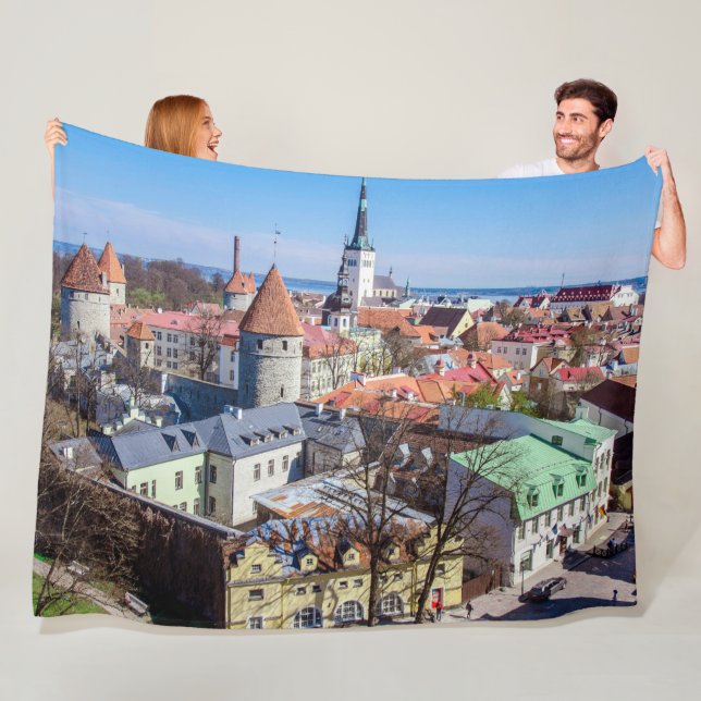 Couverture Polaire Vue aérienne du centre de Tallinn (En situation)