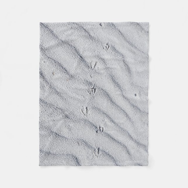 Couverture Polaire Vue en haut des dunes de sable (Devant)