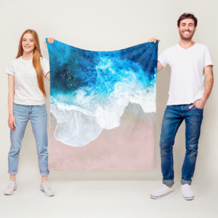Couverture Polaire Vue plage