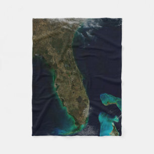 Couverture Polaire Vue Satellite Sur La Floride.