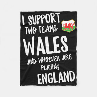 Couverture Polaire Wales Supporter Funny Welsh Rug 