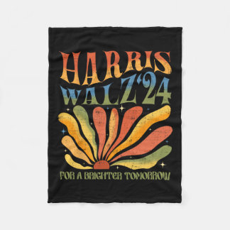 Couverture Polaire Walz Pour Un Demain Plus Brillant Kamala Harris Wa