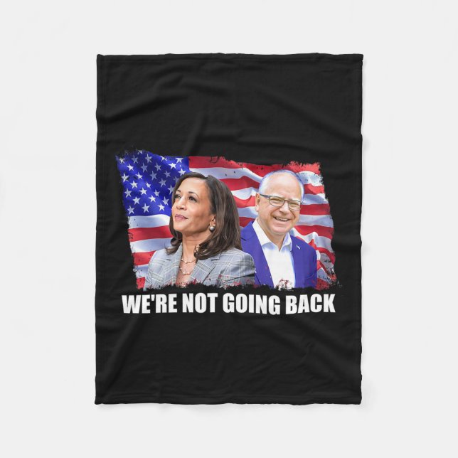 Couverture Polaire WAlzheimer 2024 Kamala Harris Première femme prési (Devant)