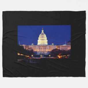 Couverture Polaire Washington DC Capitol américain à Dusk
