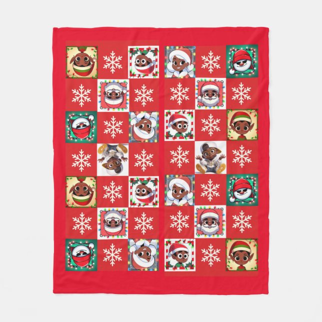 Couverture Polaire Wassup Saint Nick, Are U Real Blanket (Devant)