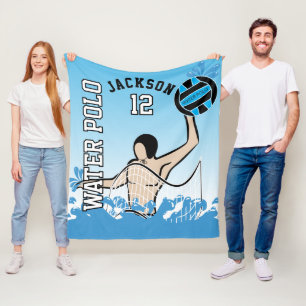 Couverture Polaire Water Polo 🤽 Sport ♀️ - Bleu