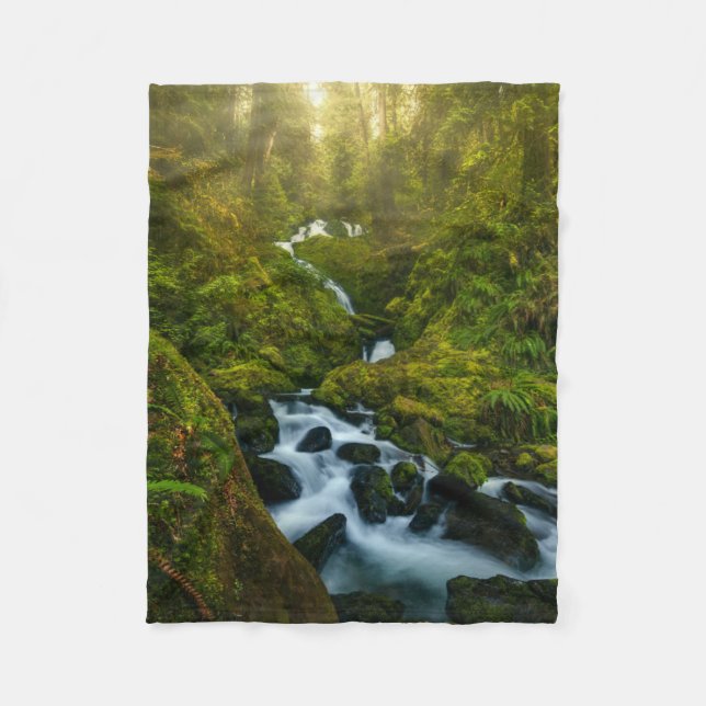Couverture Polaire Waterfalls | Olympic National Park, Washington (Devant)