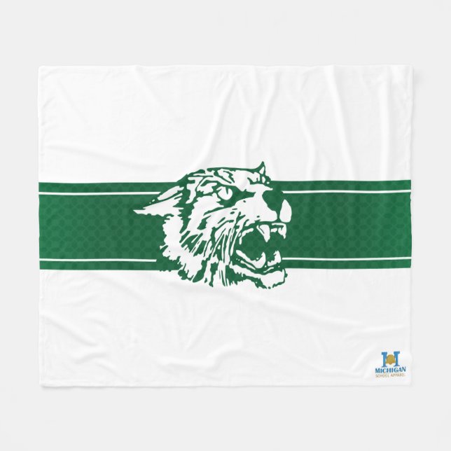 Couverture Polaire Wayland Union Wildcats #7 (Devant (Horizontal))