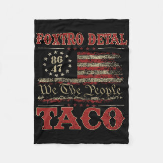 Couverture Polaire We The People Taco Foxtrot Delta Taco 2