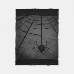 Couverture Polaire Web de veuve noire