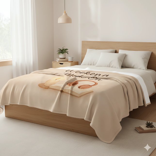 Couverture Polaire Weekend mode on Fleece Blanket (Créateur téléchargé)