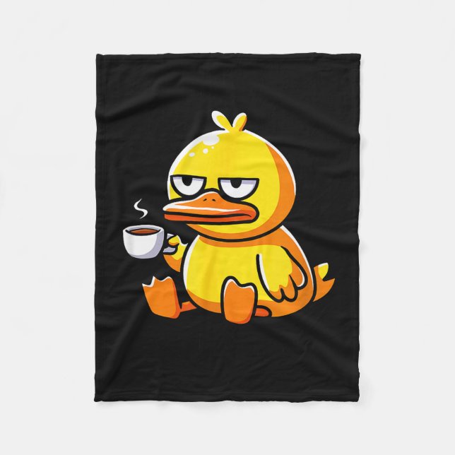 Couverture Polaire What The Duck Owner I Love Ducks Lover Funny Rubbe (Devant)