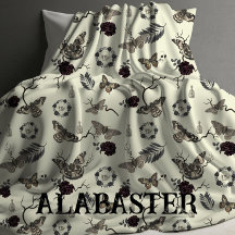 Whimsical Pastel Goth Personnalisé Baby Moth