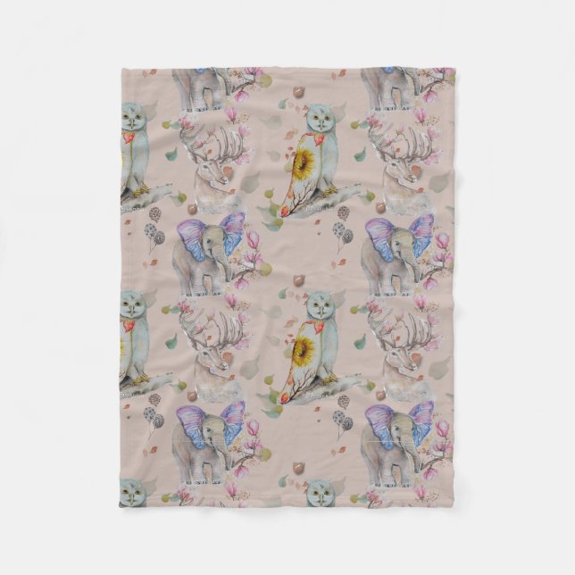 Couverture Polaire Whispers de Forrest Baby Fleece Blanket (Devant)