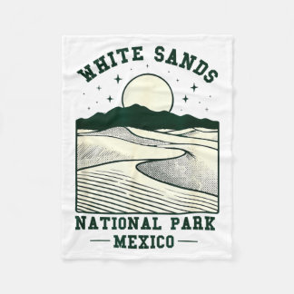 Couverture Polaire White Sands National Park Souvenir New Mexico Men 