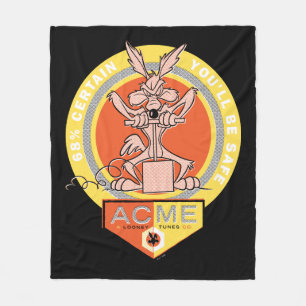Couverture Polaire WILE E. COYOTE™ Acme - 68% de chances que vous soy