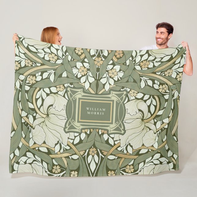 Couverture Polaire William Morris (En situation)