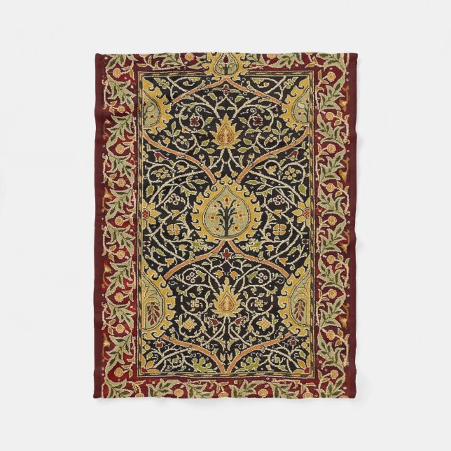 Couverture Polaire William Morris Classique Tapis Art Design d'impres (Devant)