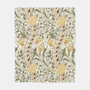 Couverture Polaire William Morris Daffodil Garden Flower Classic Bota