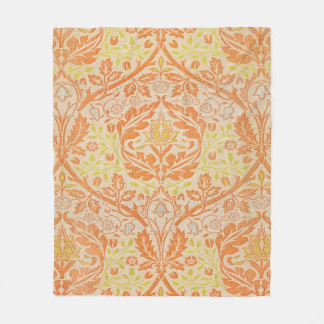 Couverture Polaire William Morris Golden Bough Tapestry Motif (Devant)