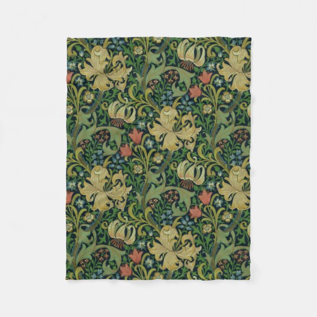 Couverture Polaire William Morris Golden Lily (Devant)