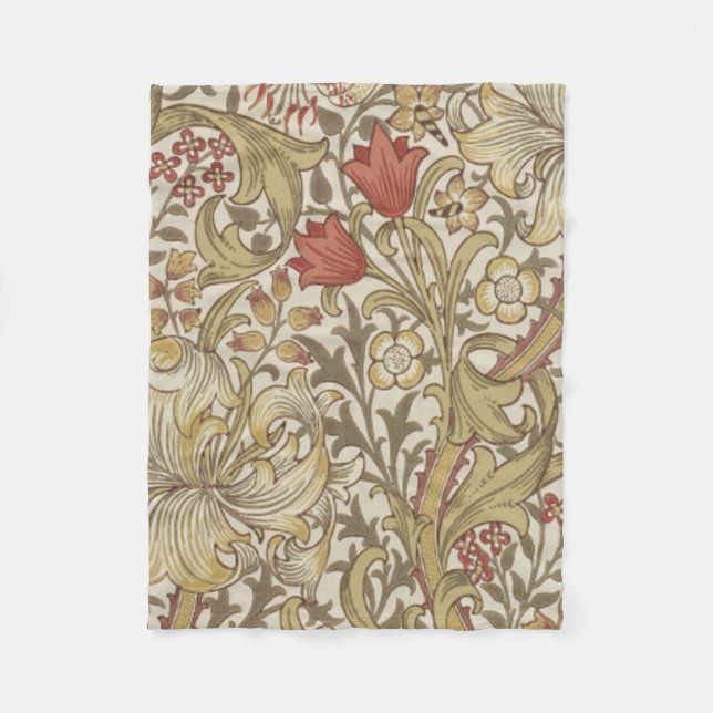 Couverture Polaire William Morris Golden Lily (Devant)