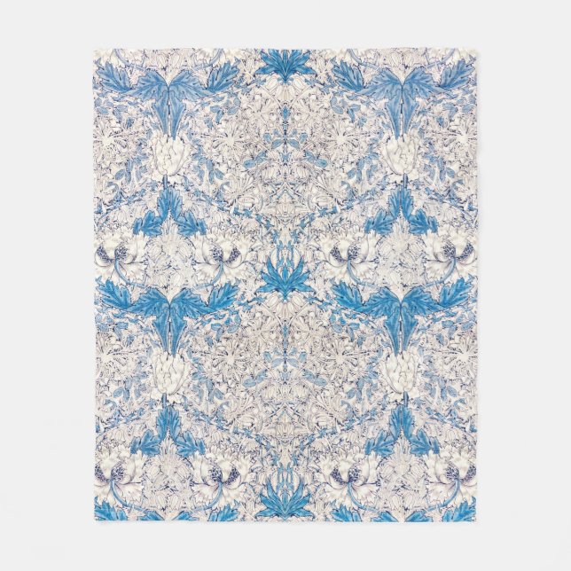 COUVERTURE POLAIRE: WILLIAM MORRIS : HONEYSUCKLE (Devant)