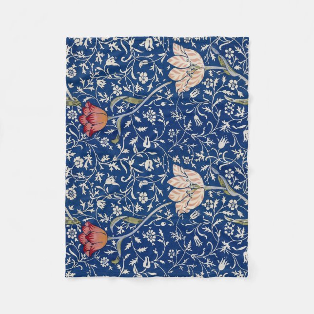 Couverture Polaire William Morris Motif Medway (Devant)