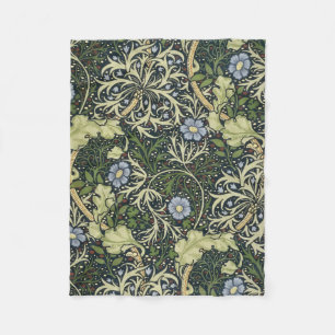 Couverture Polaire William Morris Seaweed Pattern Floral Vintage