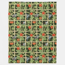 William Morris Trellis Motif en vert
