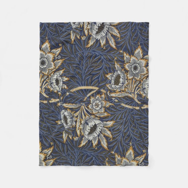 Couverture Polaire william morris tulip and willow tapestry pattern (Devant)
