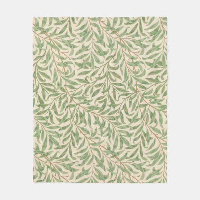 Couverture Polaire Willow Bough (par William Morris) Fleece Blanket (Devant)