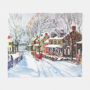 Couverture Polaire Winter Wonderland